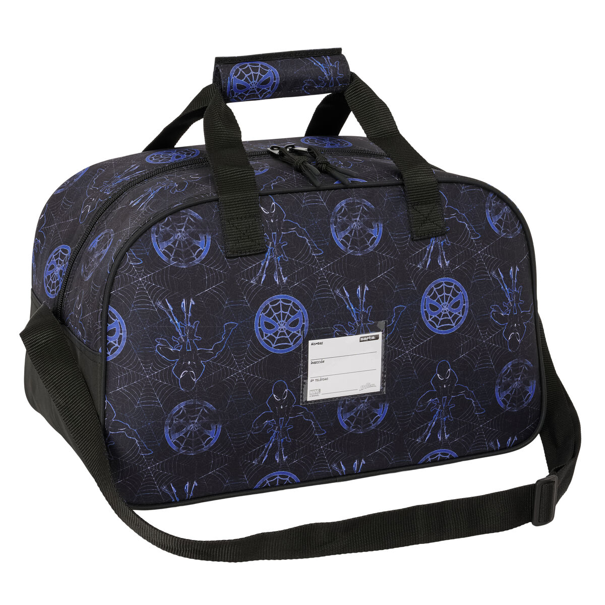 Sports bag Spider-Man Attack Black 40 x 24 x 23 cm