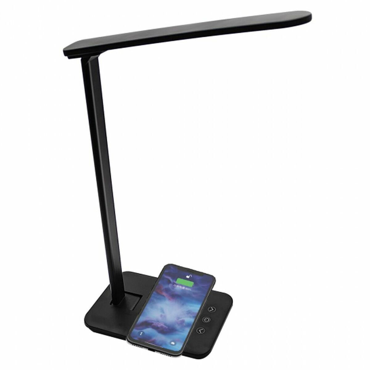 LED Lamp with Wireless Charger for Smartphones Denver Electronics LQI-105