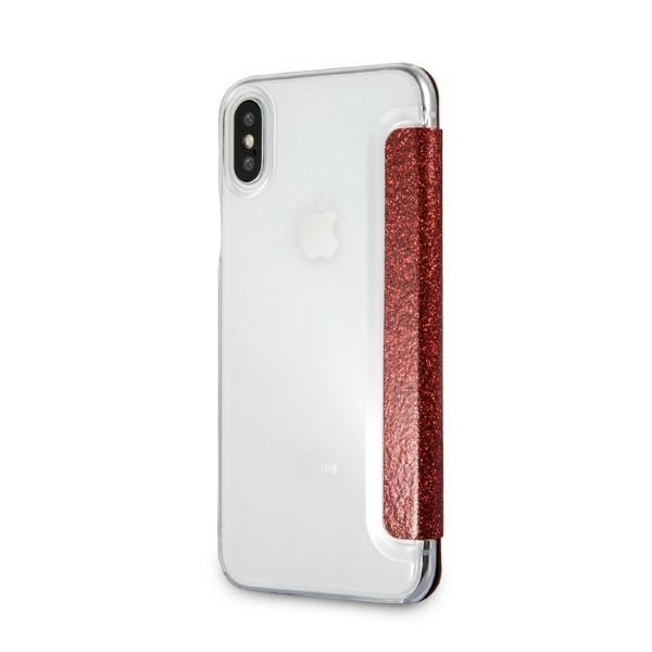 Karl Lagerfeld KLFLBKPXVDCRE Apple iPhone XS/X red book Valentine