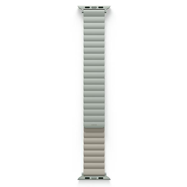 UNIQ Revix strap Apple Watch 4/5/6/7/8/SE/SE2/9/10 40/41/42mm Reversible Magnetic green-beige/sage-beige