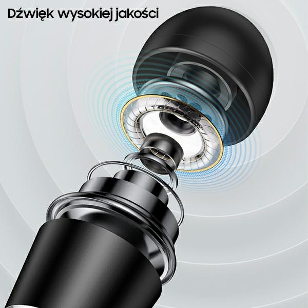 USAMS Earphones EP-42 3,5 mm black SJ475HS01-1