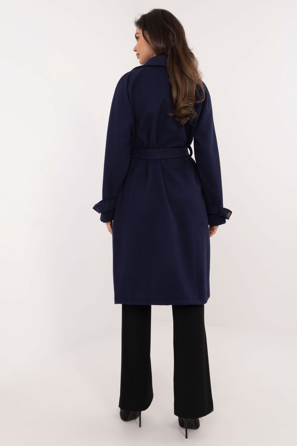  Coat model 202436 Och Bella  navy blue