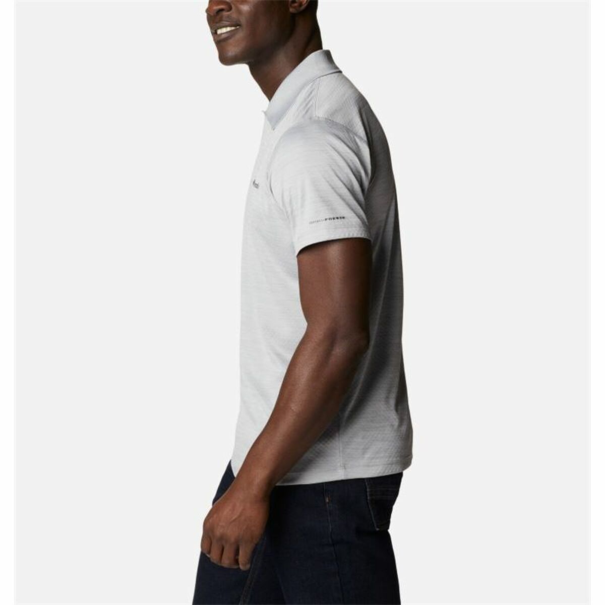Men’s Short Sleeve Polo Shirt Columbia Zero Rules™ Grey Men’s Short Sleeve Polo Shirt Columbia Zero Rules™ Grey
