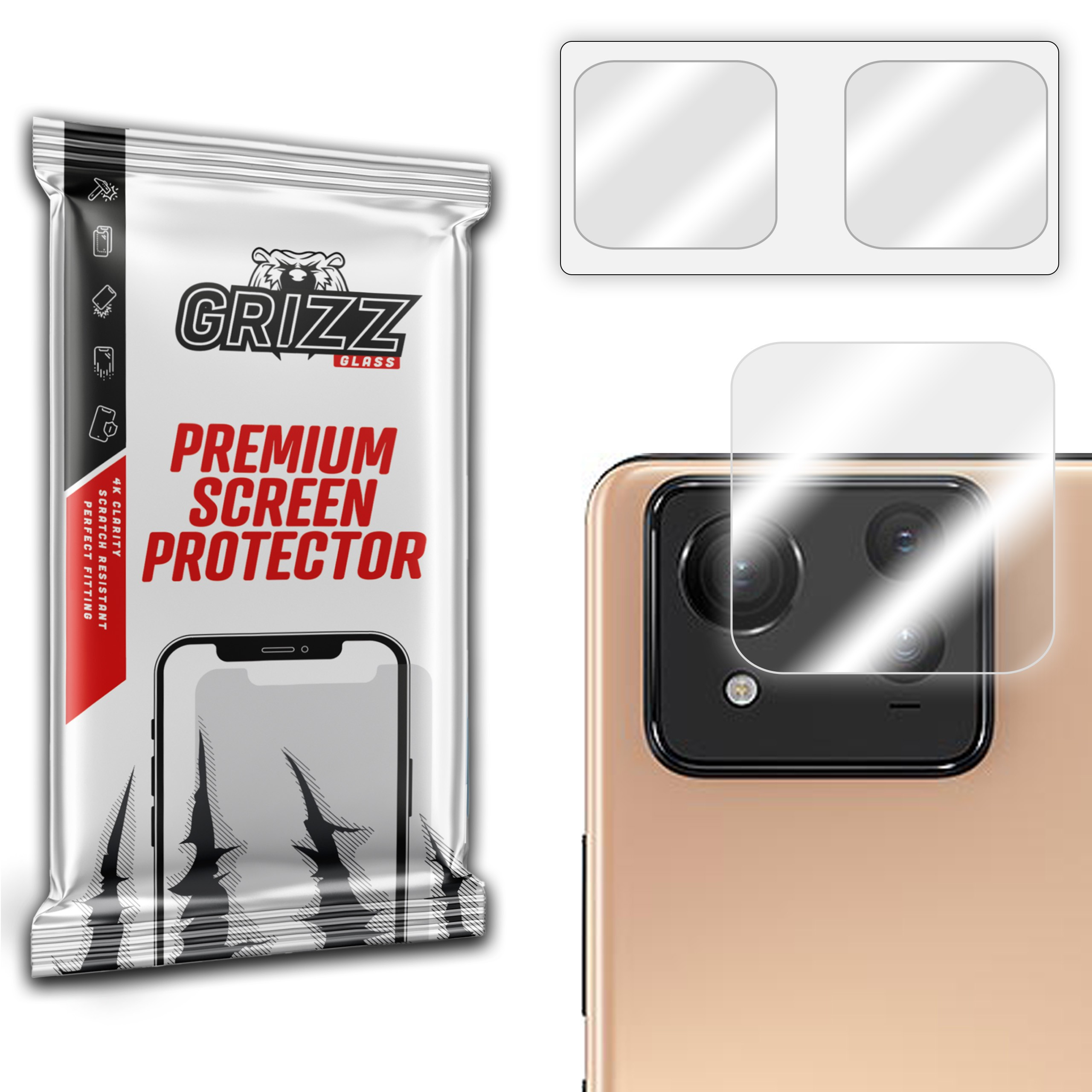 GrizzGlass HybridGlass Camera Asus Zenfone 11 Ultra