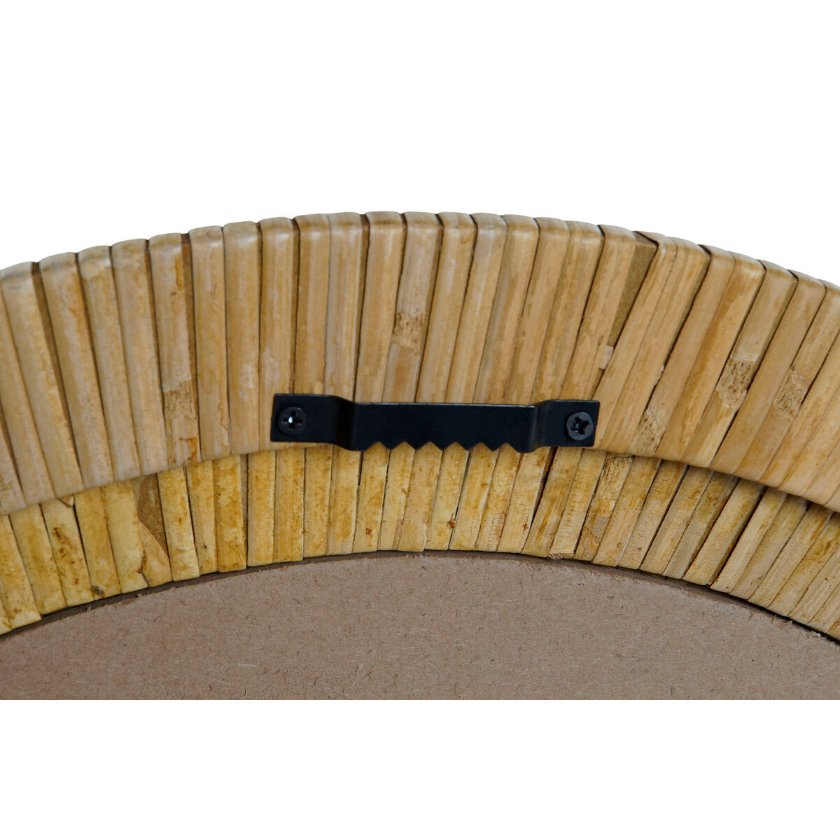 Wall mirror Home ESPRIT Natural Urban 60,5 x 5 x 60,5 cm