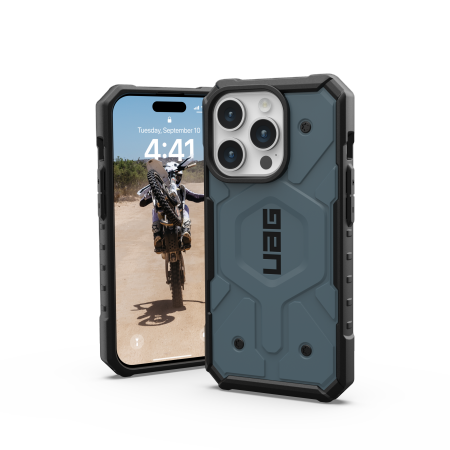 UAG Urban Armor Gear Pathfinder MagSafe Apple iPhone 15 Pro (cloud blue)