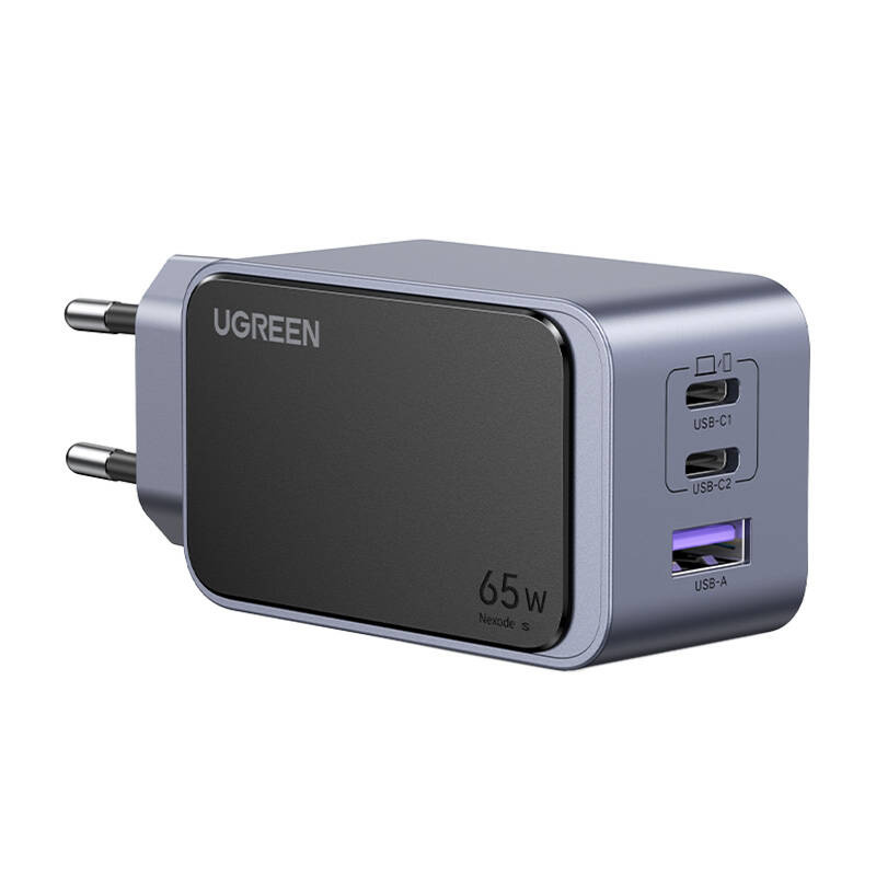 UGREEN Nexode Air wall charger 65W USB-A, 2xUSB-C grey