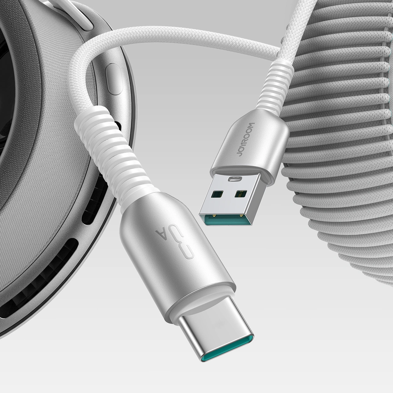 Joyroom S-A51 Cutting-Edge Series 3A USB-A / USB-C cable 1.2m grey