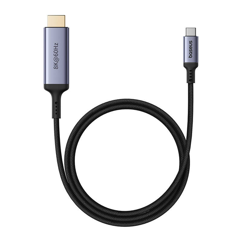 Baseus USB-C / HDMI 2.1 8K 60Hz 1.5m cable black
