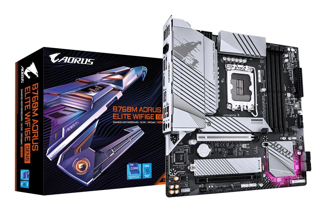 Monitor Gigabyte B760M A E WF6E GEN5 4096 x 2304 px