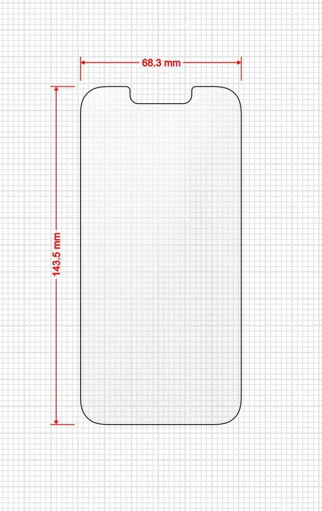 GrizzGlass MatteScreen Easy Apple iPhone 13 Pro [2 PACK]