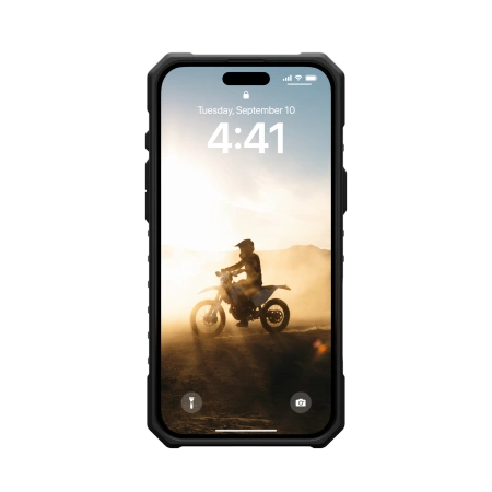 UAG Urban Armor Gear Pathfinder Clear MagSafe Apple iPhone 16 Plus MagSafe (ice/black)