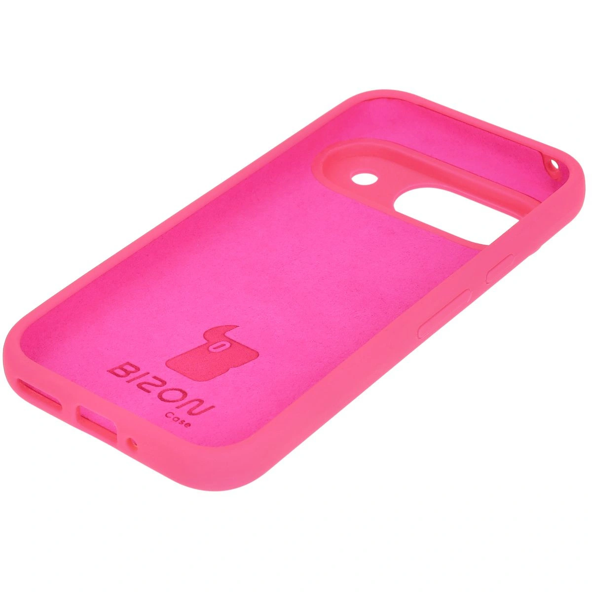 Bizon Soft Case Google Pixel 9 neon pink