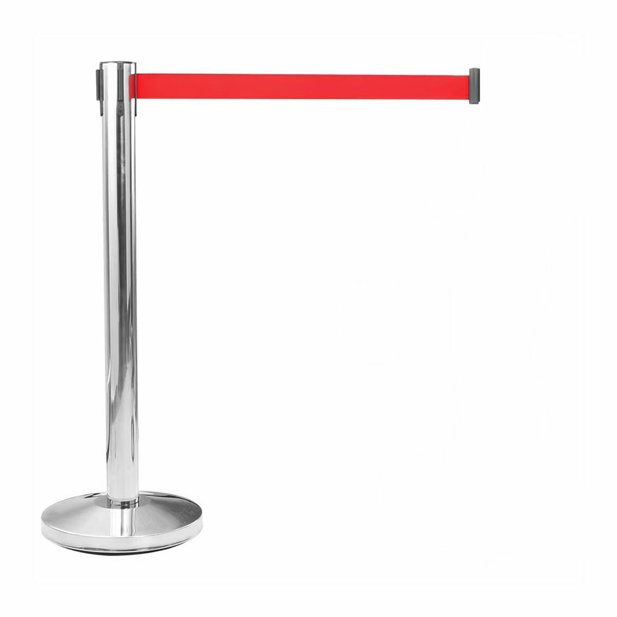 Separator NMZ Extendable Red Silver Stainless steel 2 m
