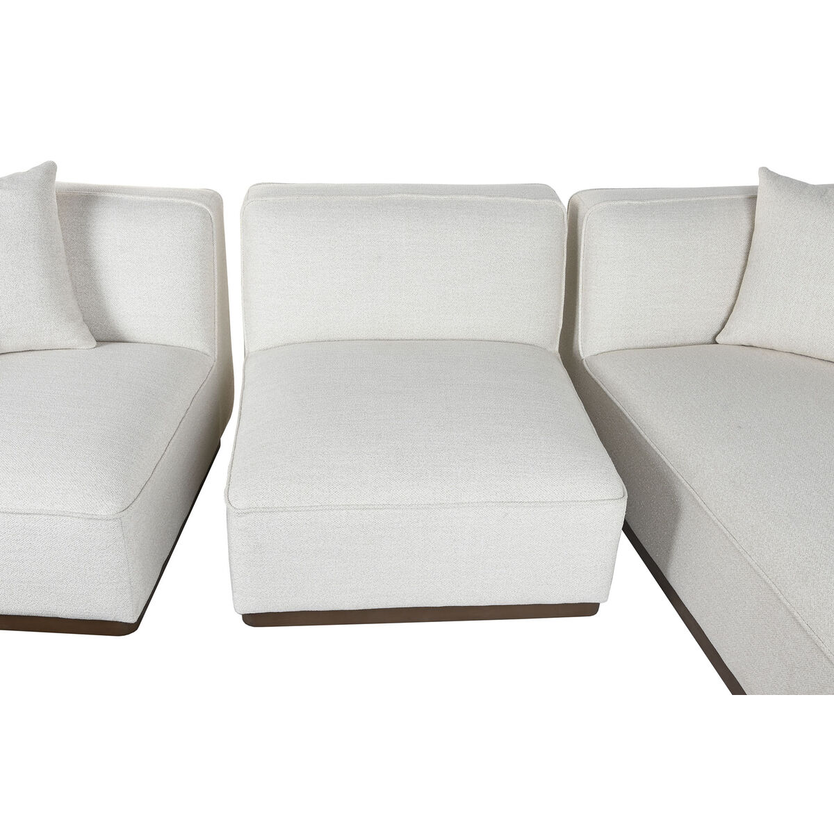 Sofa Home ESPRIT Cream Scandi 279 x 171 x 72 cm