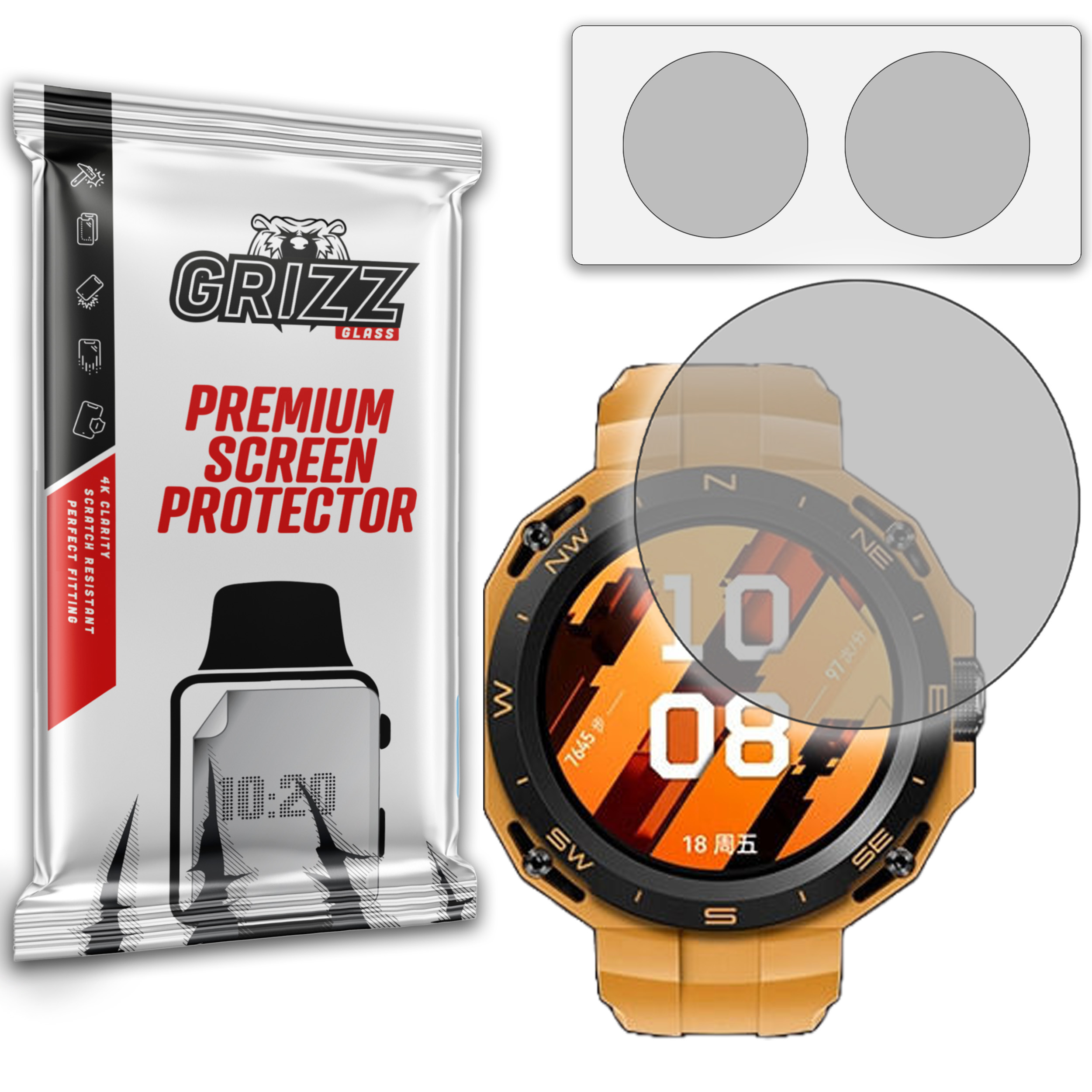 GrizzGlass PaperScreen Huawei Watch GT Cyber