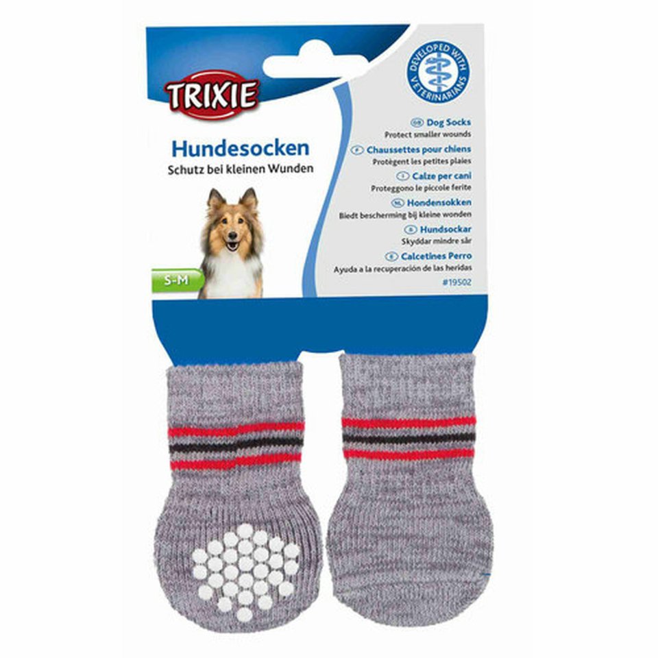 Socks Trixie Grey L Dog