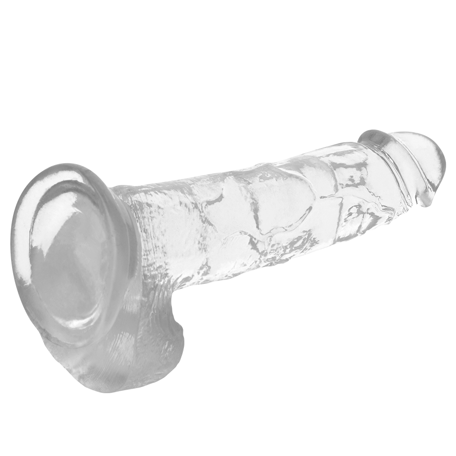 XRAY CLEAR COCK WITH BALLS 22CM X 4.6CM