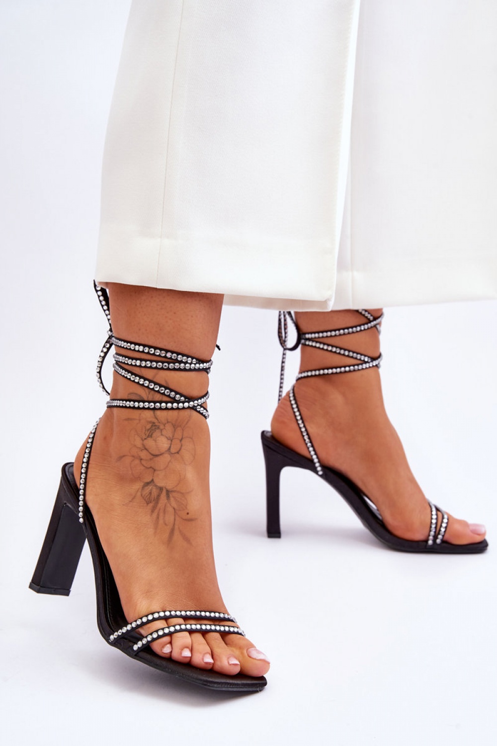  Strappy sandals model 179623 Step in style  black