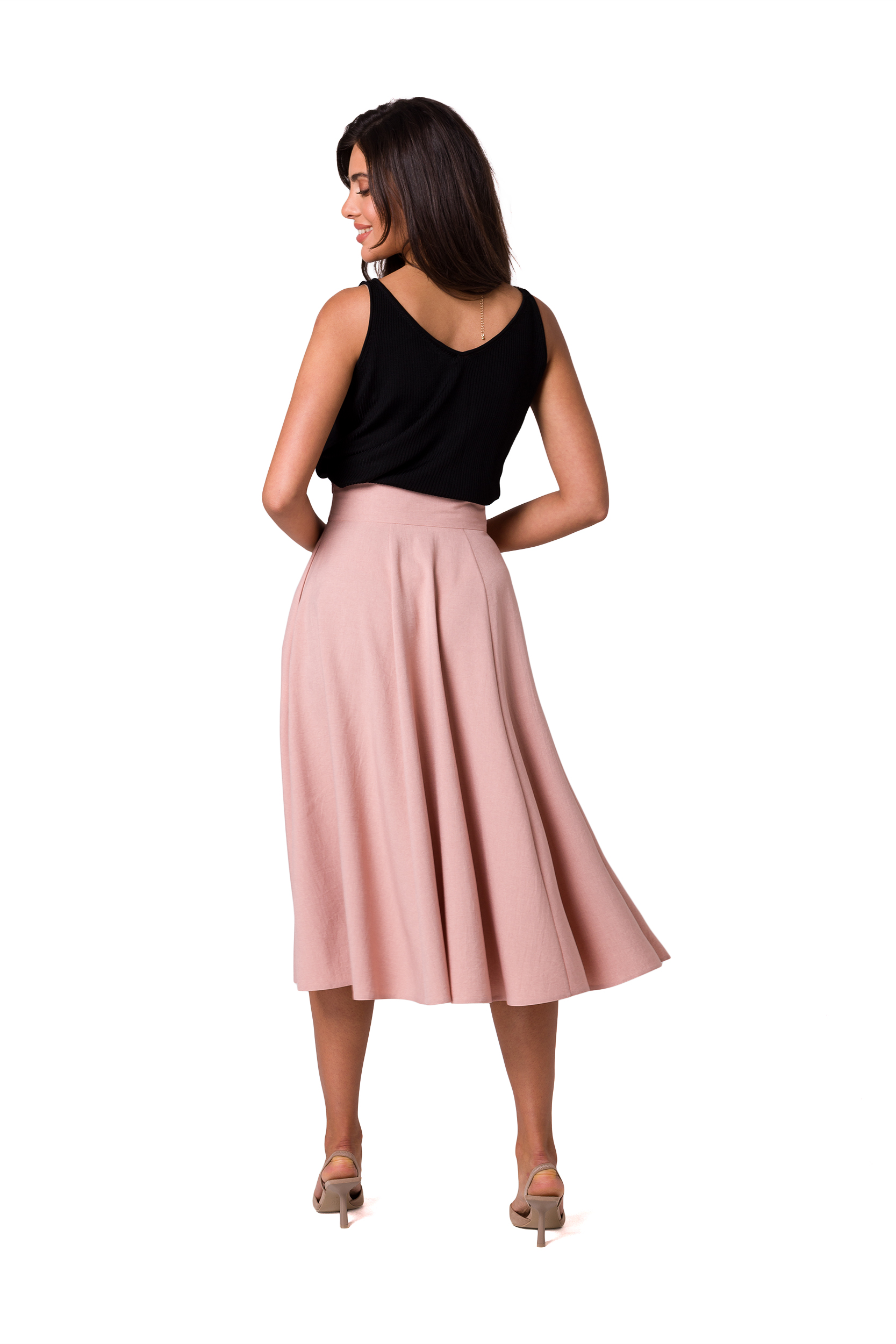  Skirt model 177938 BeWear  pink