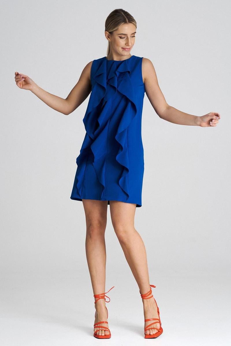  Cocktail dress model 197184 Figl  blue