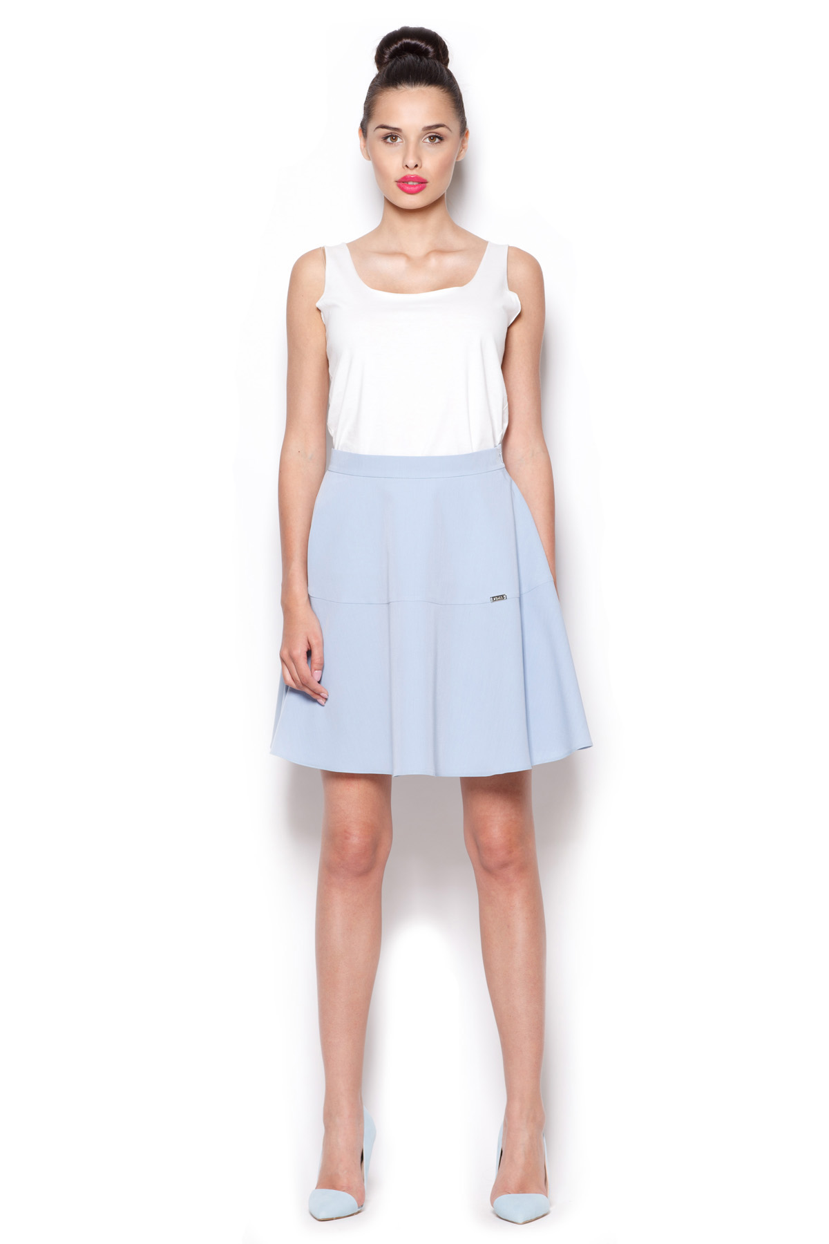 Skirt model 44211 Figl blue Ladies