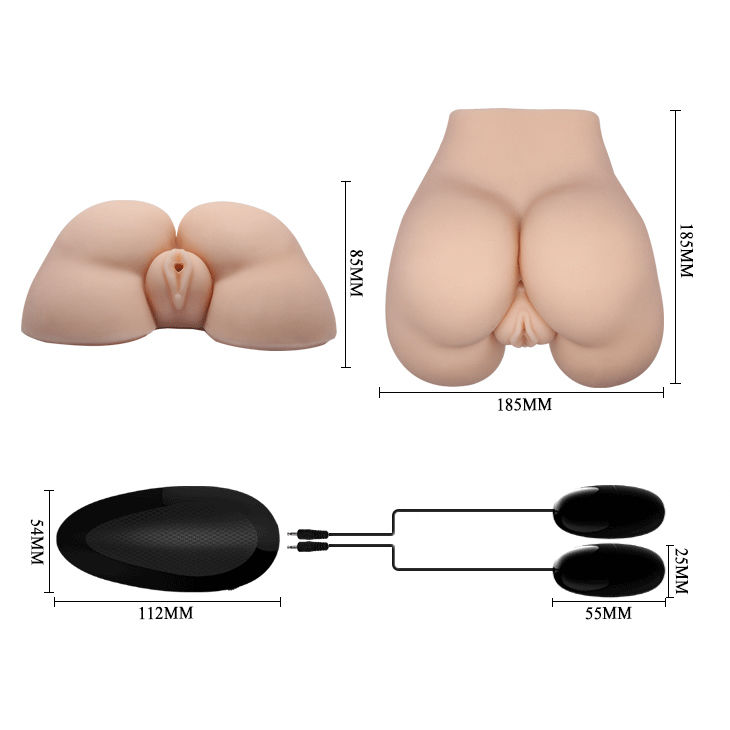 CRAZY BULL - REALISTIC ANUS AND VAGINA WITH VIBRATION POSTURE 5 CRAZY BULL - REALISTIC ANUS AND VAGINA WITH VIBRATION POSTURE 5