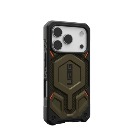 Etui UAG Urban Armor Gear Monarch Pro do Apple iPhone 17 Pro MagSafe (kevlar element green)
