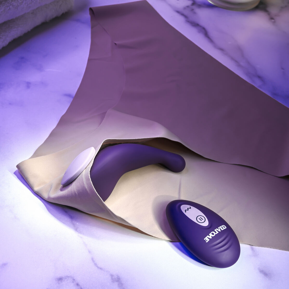 Vibrator Evolved Panty Party Purple Vibrator Evolved Panty Party Purple