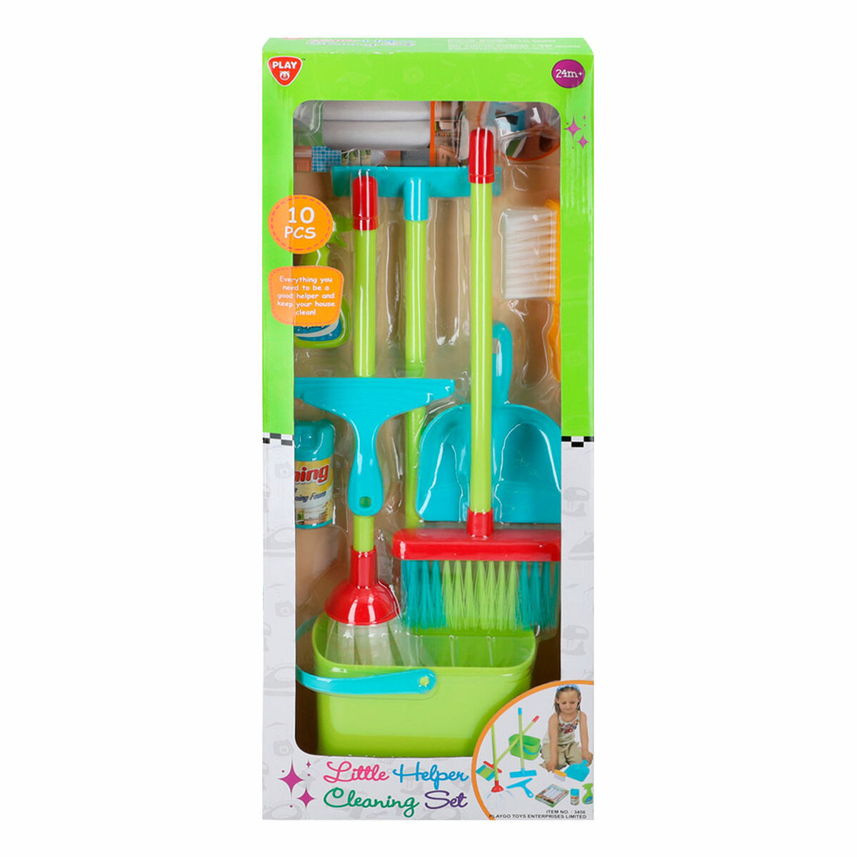 Cleaning & Storage Kit PlayGo 6 x 50 x 6 cm 4 Units