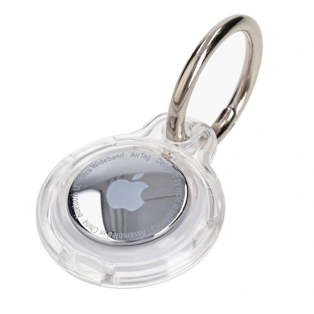 Bizon Case Locator Keychain Apple AirTag clear