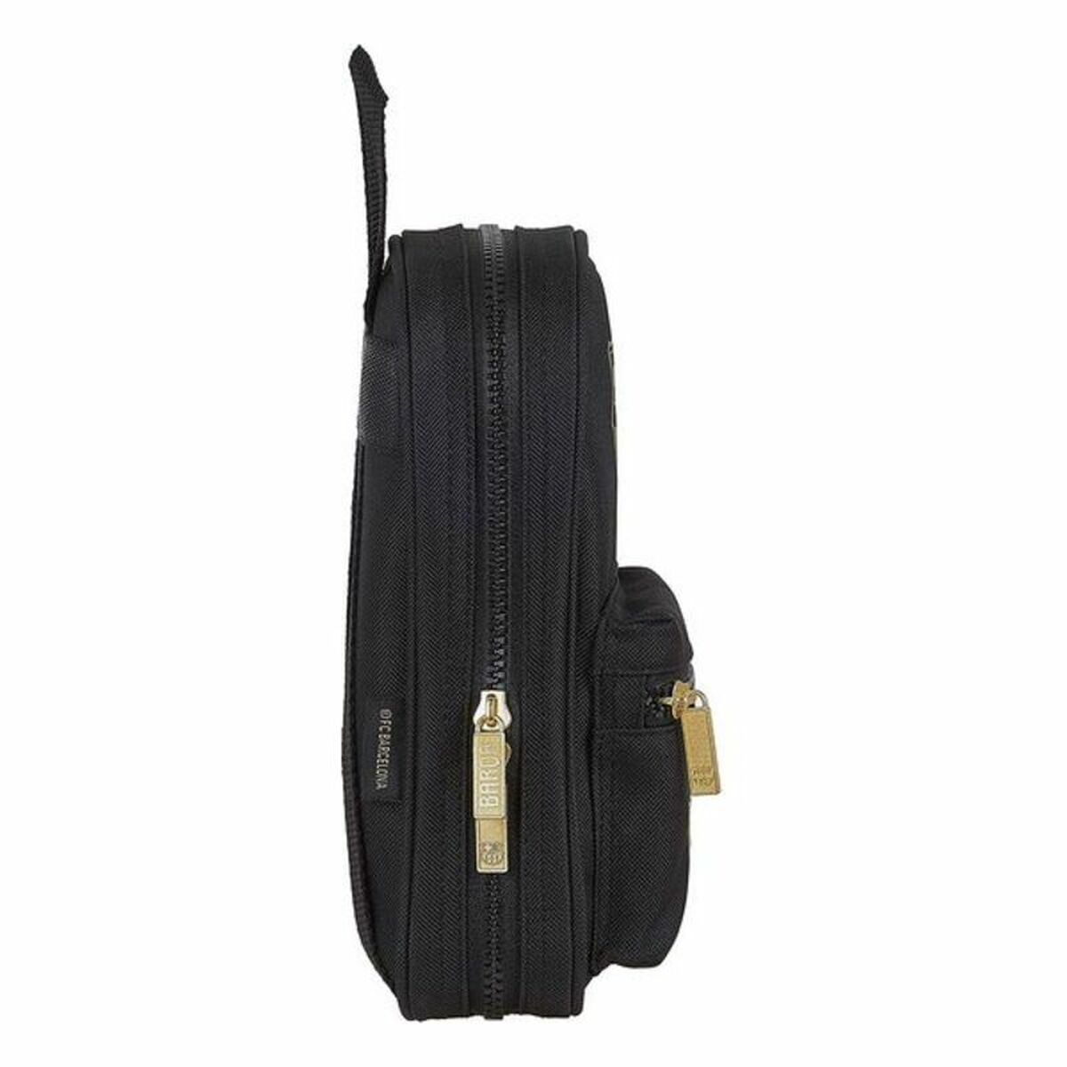 Rucksack mit Federtaschen F.C. Barcelona 20/21 Schwarz (33 Stücke)