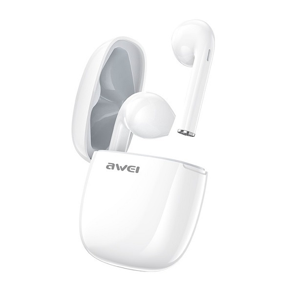 AWEI Wireless In-Ear Earphones Bluetooth 5.0 T28 TWS white