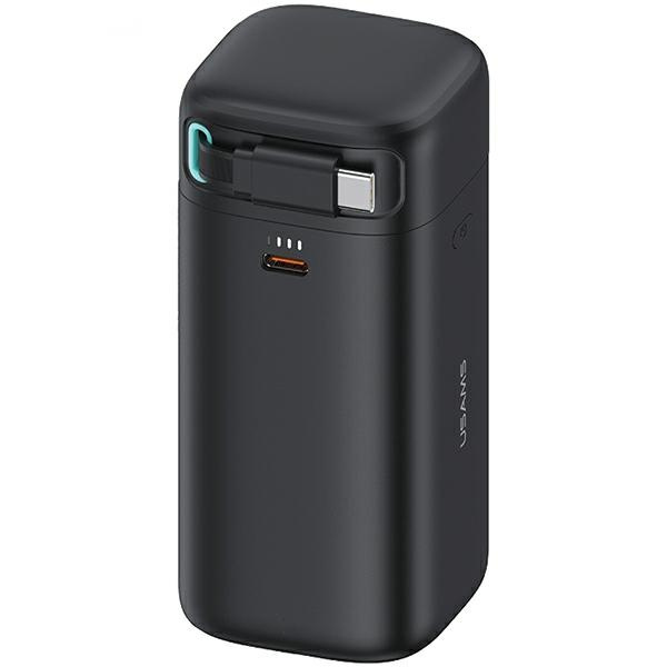 USAMS US-CD216 powerbank 18000mAh PD 45W Fast Charge XMF Series + USB-C cable black
