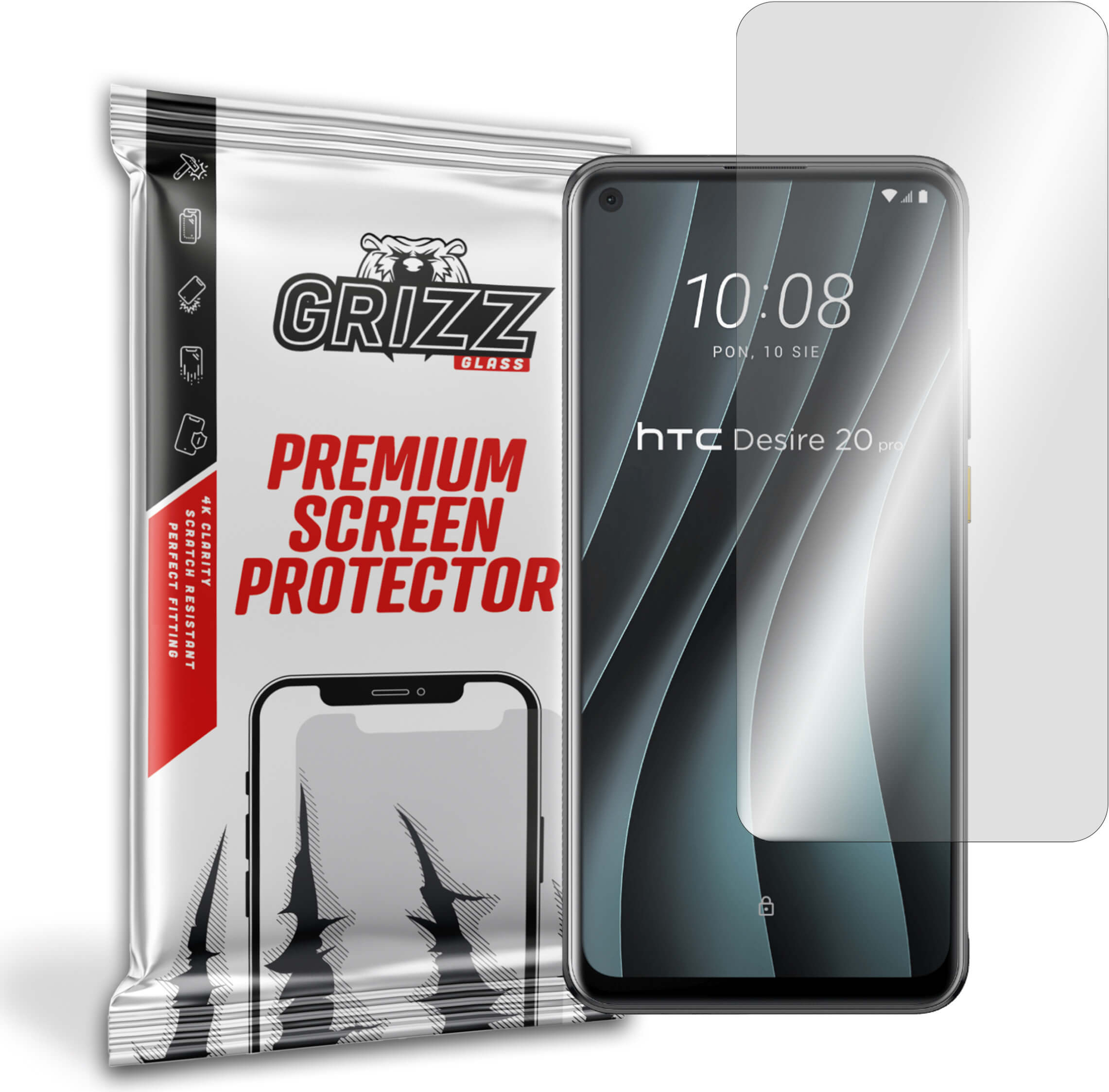 GrizzGlass Hydrofilm HTC Desire 20 Pro