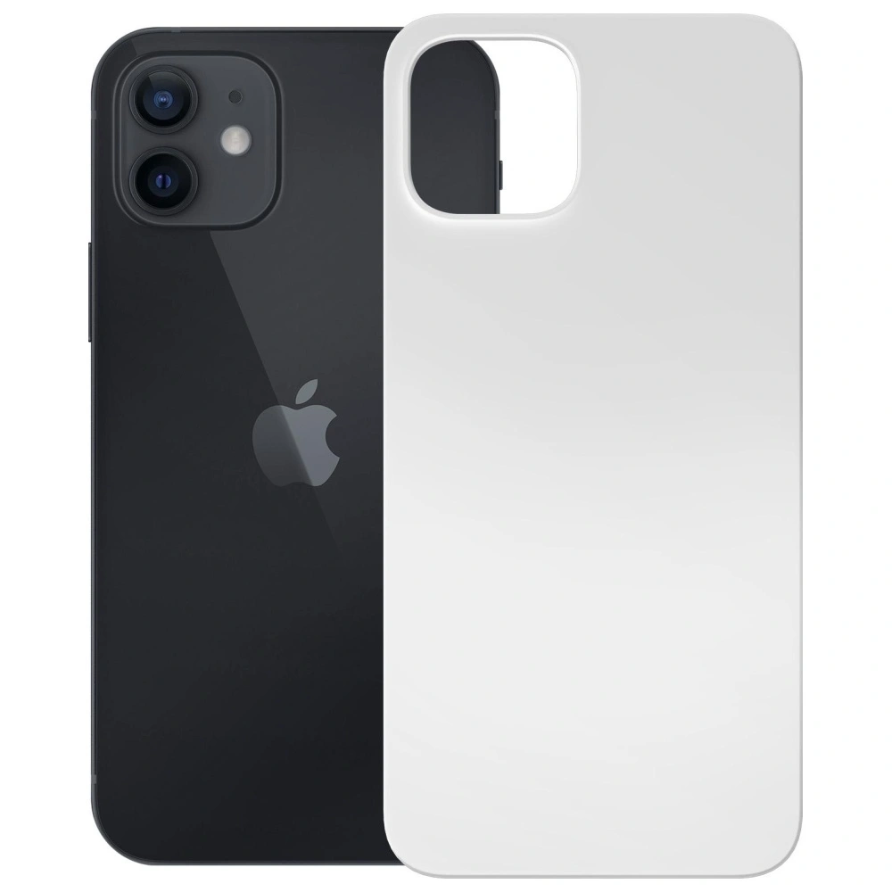 Etui 3MK Hardy MagSilicone do Apple iPhone 12 biały