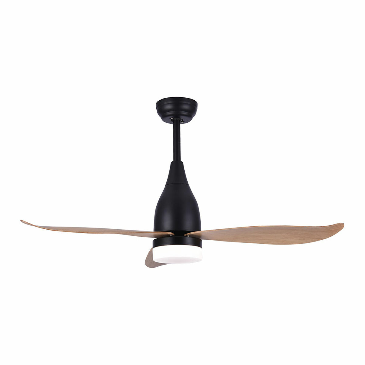 Ceiling Fan with Light EDM Kattegat 1620 Lm Black 18 W