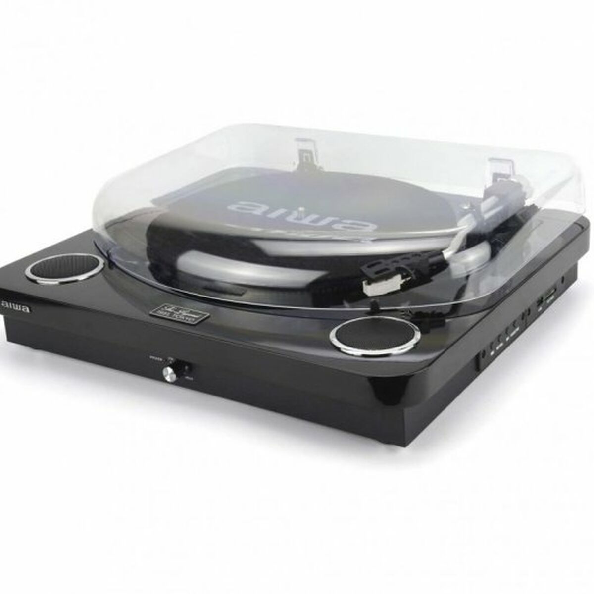Record Player Aiwa GBTUR120BKMKII Black Record Player Aiwa GBTUR120BKMKII Black