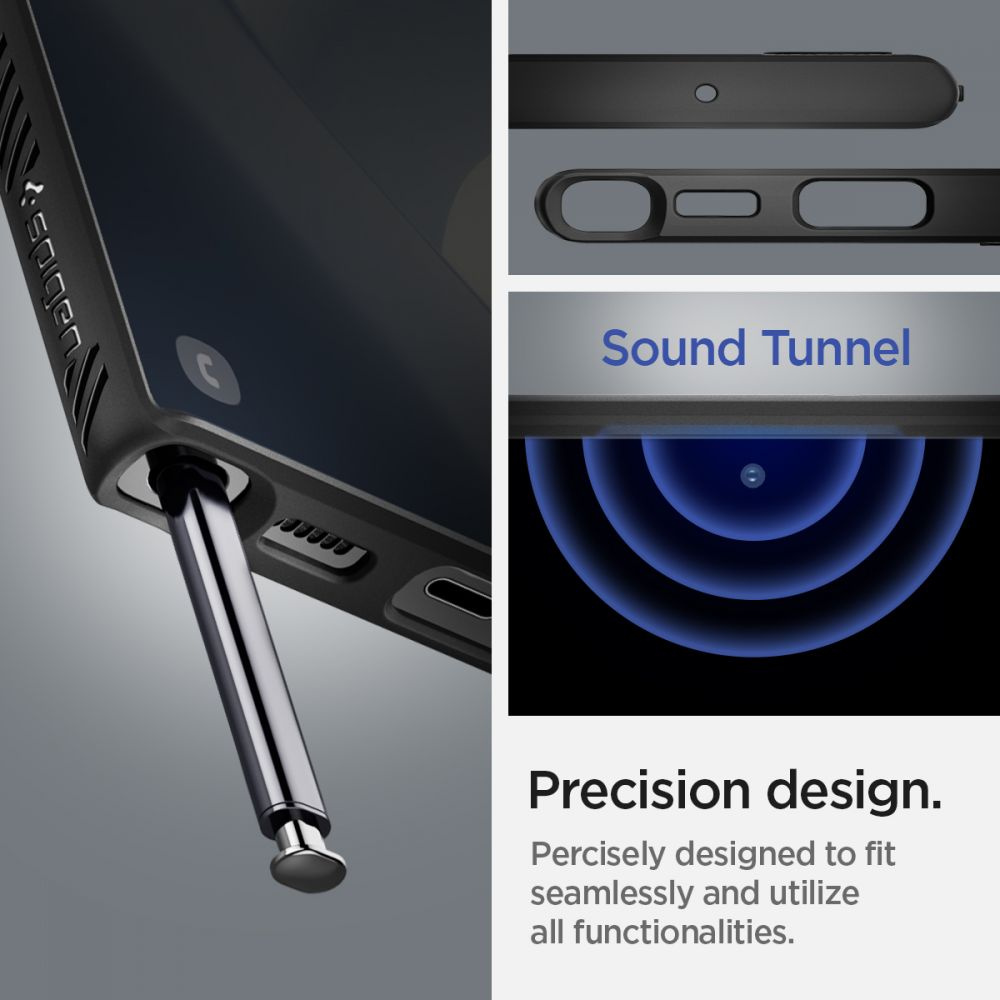 Etui Spigen Liquid Air Samsung Galaxy S22 Ultra Matte Black