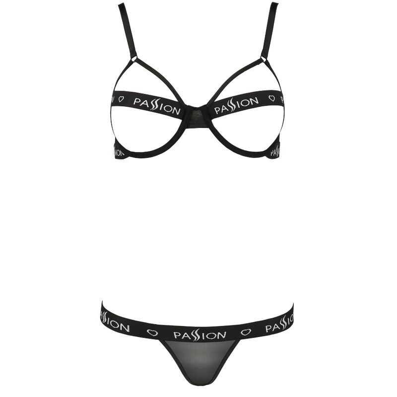 PASSION KYOUKA TWO PIECES SET - BLACK L/XL