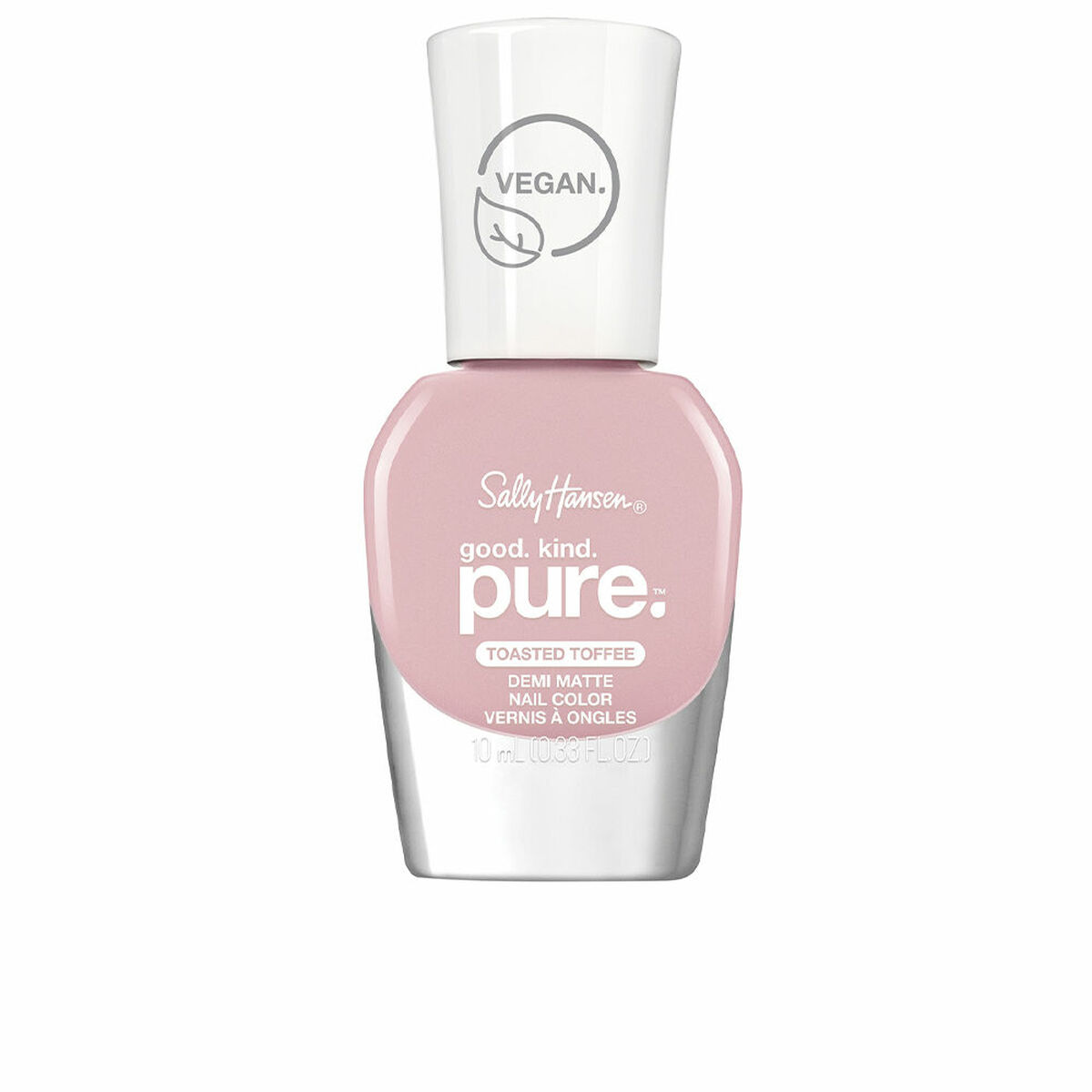 lakier do paznokci Sally Hansen Good.Kind.Pure Półmat Nº 040-toasted toffee (10 ml)
