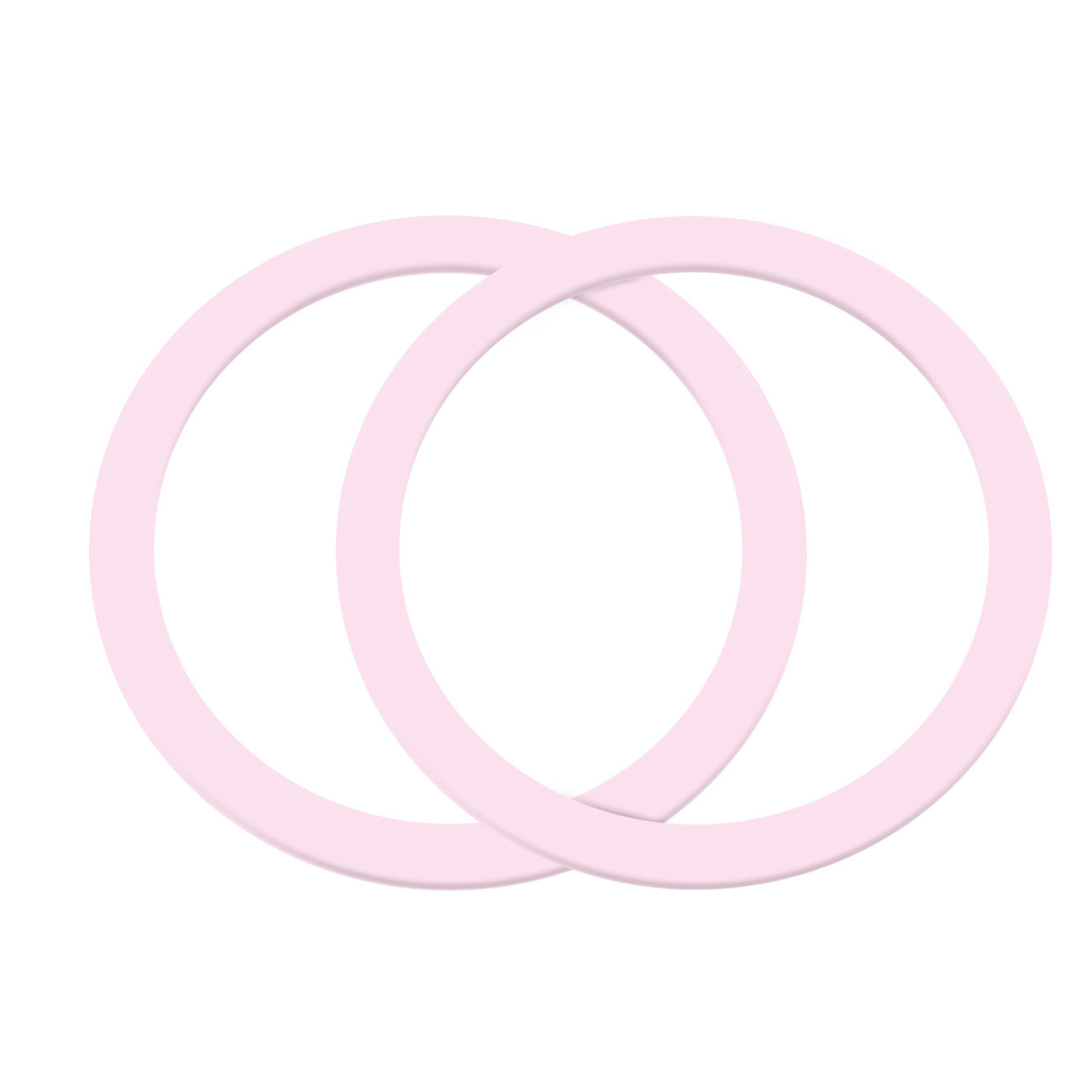 Joyroom set of metal magnetic rings for smartphone 2 pcs pink (JR-Mag-M3)