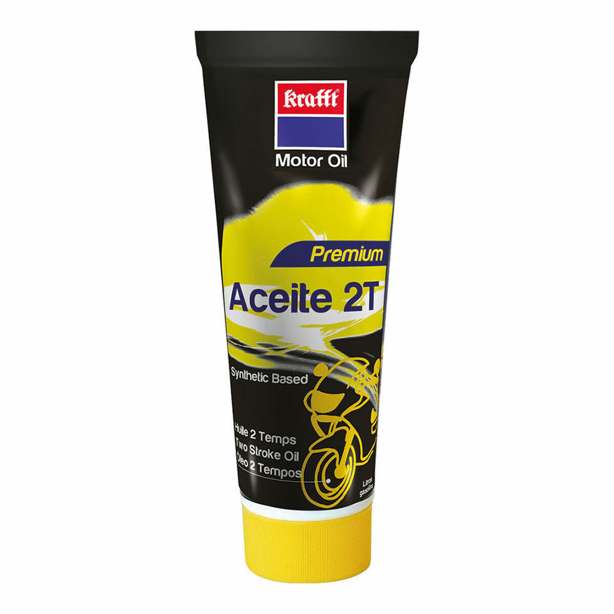 Motor Oil for Motorcycle Krafft 2t premium 125 ml