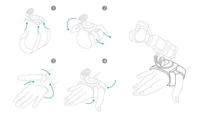 PGYTECH Hand and Wrist Strap support system (P-18C-024)