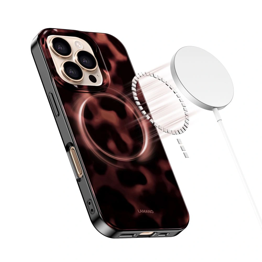 Etui Tech-Protect Lamano MagSafe do Apple iPhone 16 Pro Max Panther