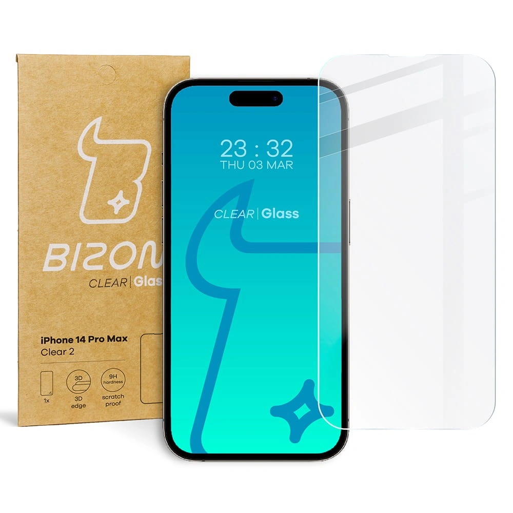Bizon Glass Clear 2 Apple iPhone 14 Pro Max