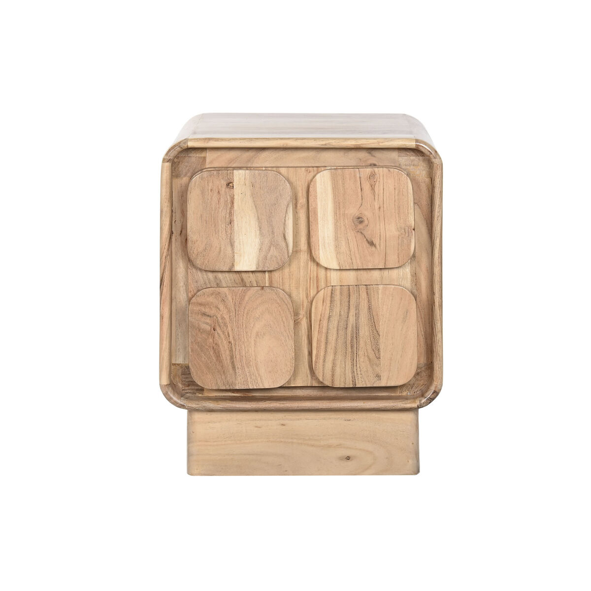 Nightstand Home ESPRIT Natural 40 x 40 x 50 cm