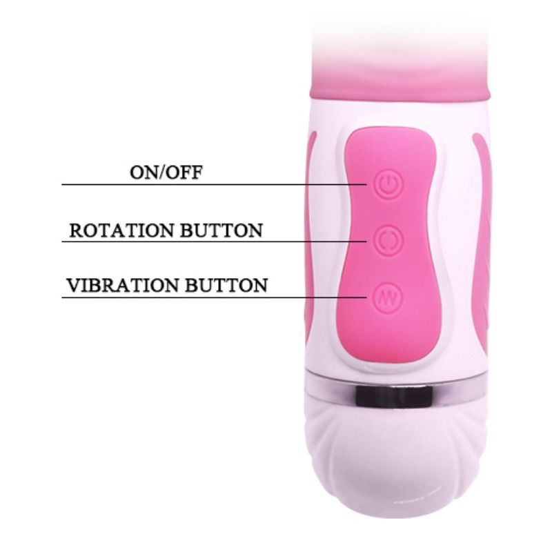 PRETTY LOVE FLIRTATION ANTOINE VIBRATOR ROTATION FUNCTION