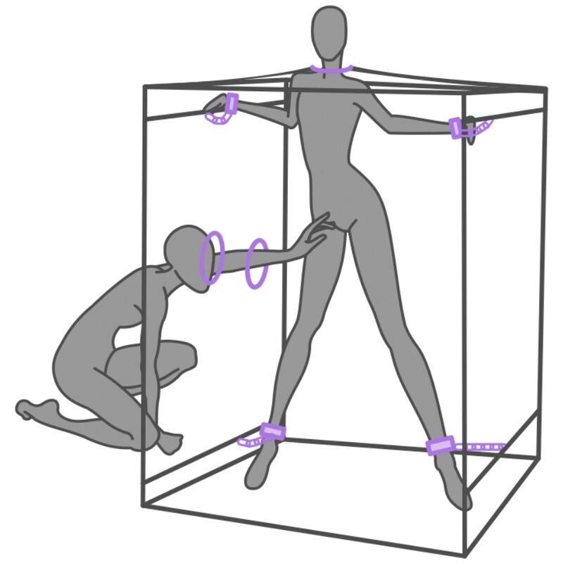 SECRET DOME - KINK CLUB CABIN SCANDALE PURPLE