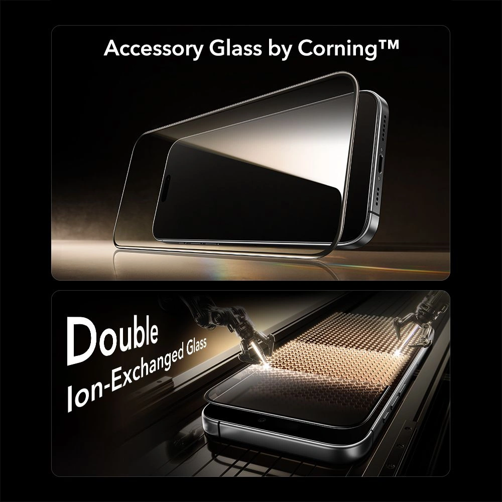 Szkło hartowane ESR Ultrafit Armorite Pro Tempered Glass do Apple iPhone 16 Pro / 17 Clear